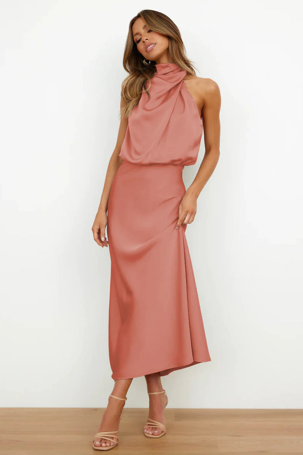 Benthe - Off-the-Shoulder Midi Dress