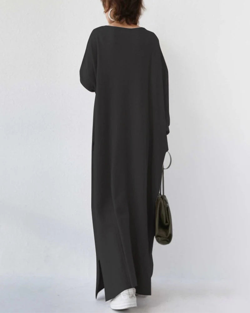 Harrison™ | Elegant Winter Maxi Dress for Women with Long Sleeves