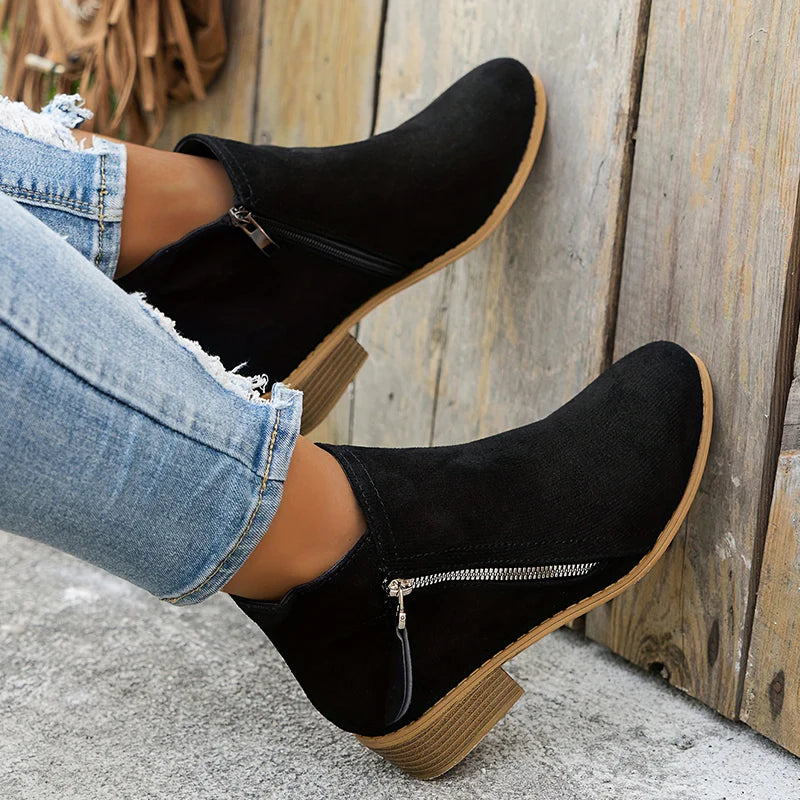 Bellavue™ - Women's Fashionable & Comfortable Ankle Boots