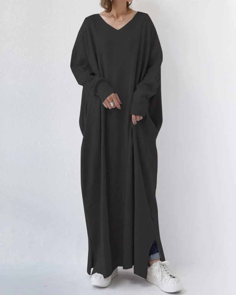 Harrison™ | Elegant Winter Maxi Dress for Women with Long Sleeves