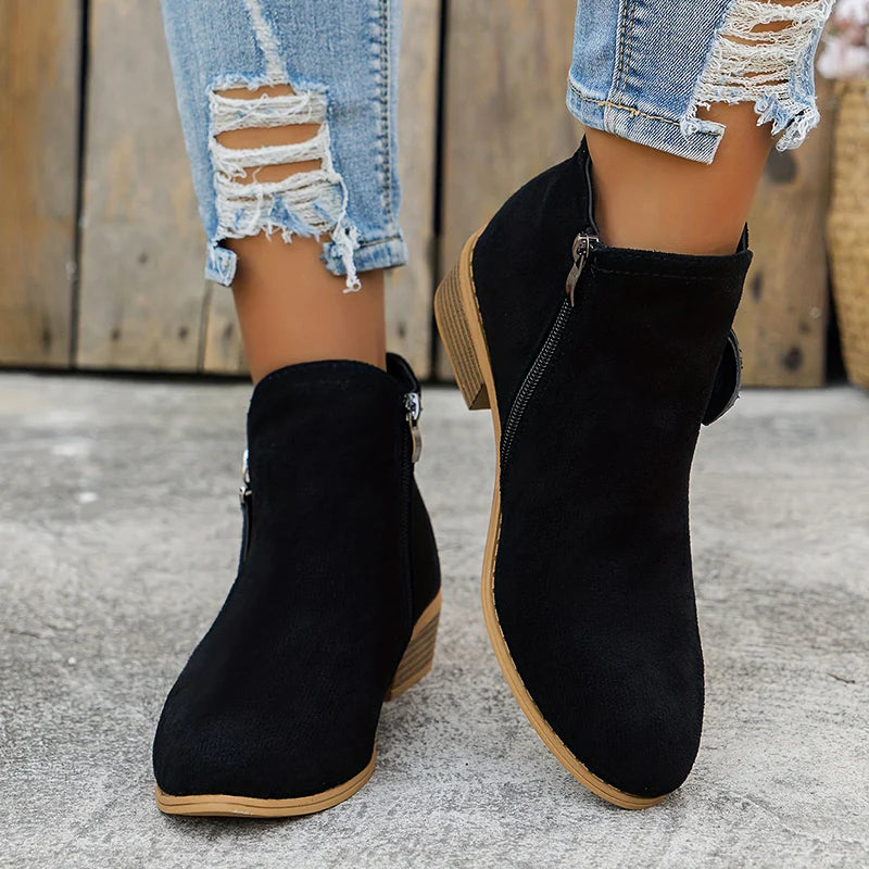 Bellavue™ - Women's Fashionable & Comfortable Ankle Boots