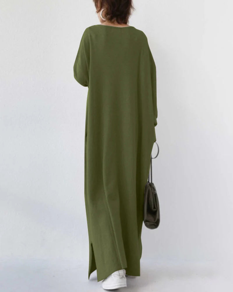 Harrison™ | Elegant Winter Maxi Dress for Women with Long Sleeves