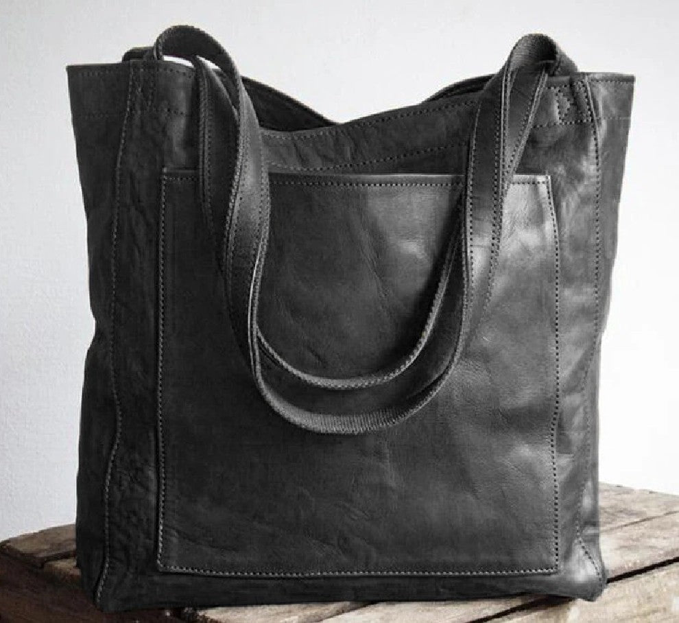 Elysia – Classic Leather Shoulder Bag