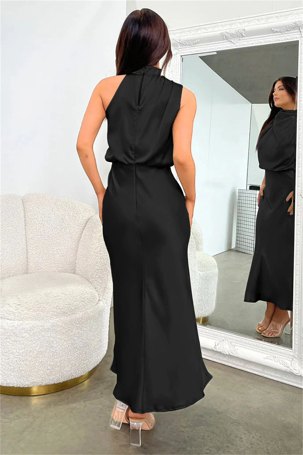 Benthe - Off-the-Shoulder Midi Dress