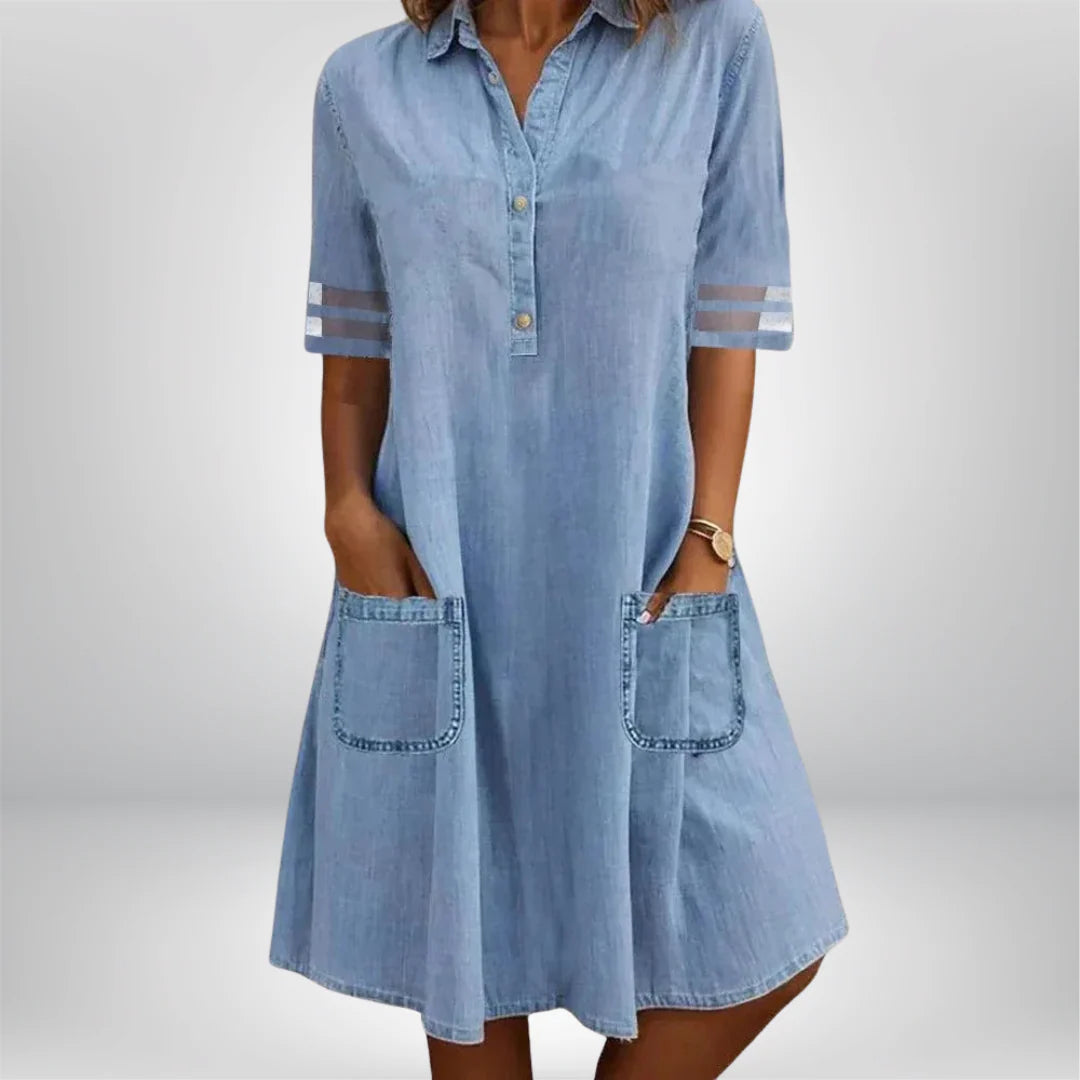 Ylva - Light and airy denim dress