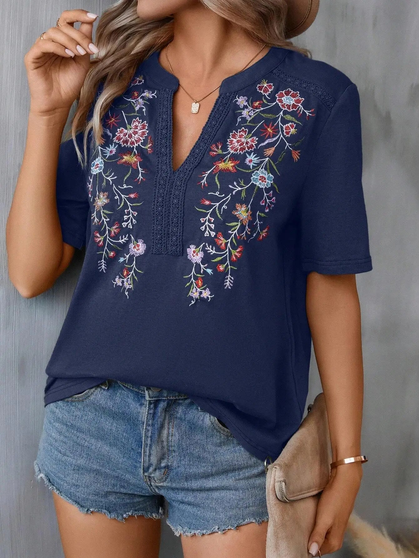 Cheska | Floral blouse