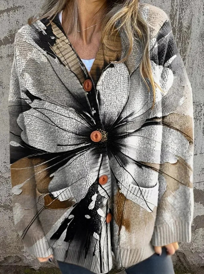 Hera | Floral cardigan