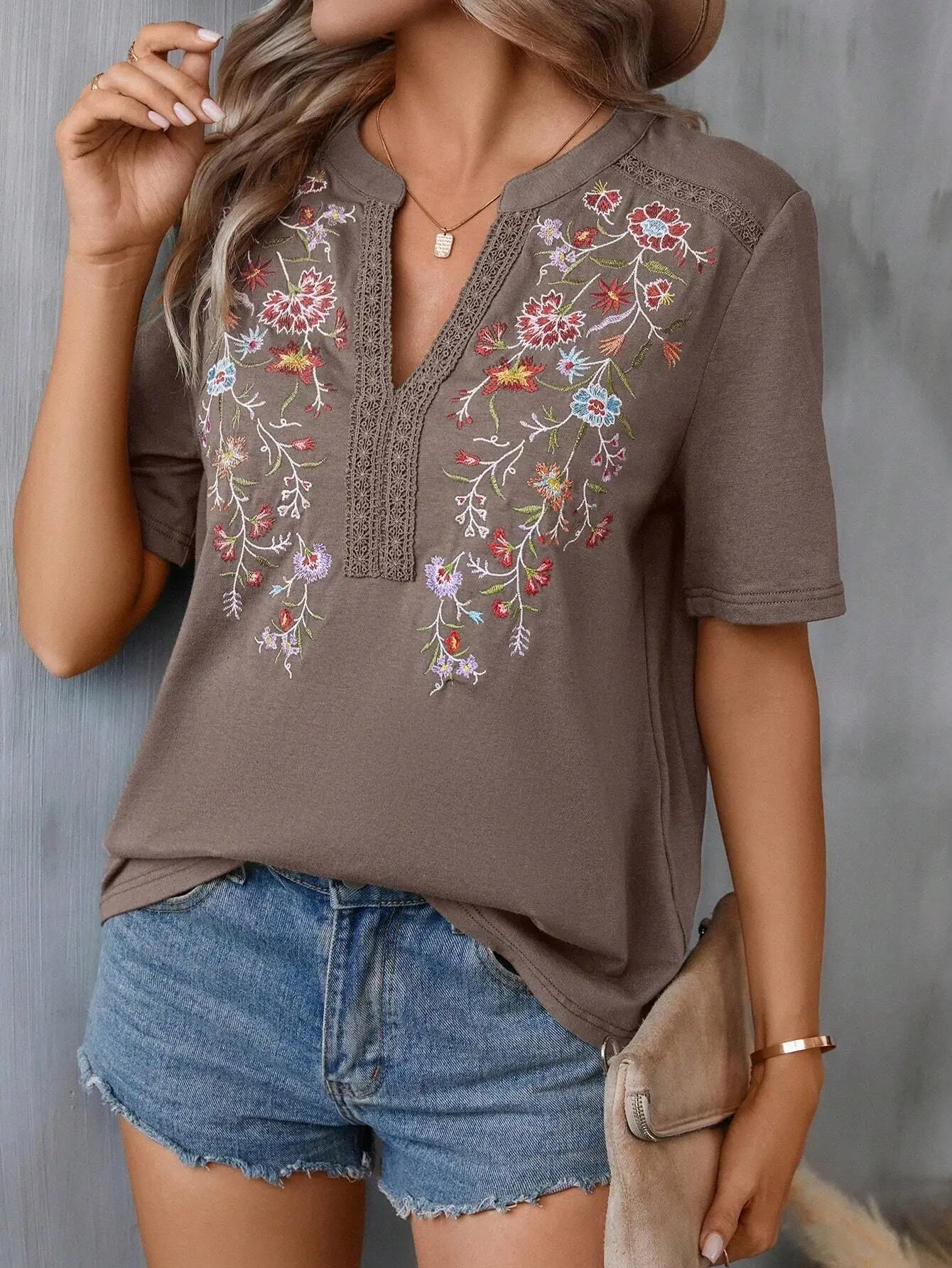 Cheska | Floral blouse