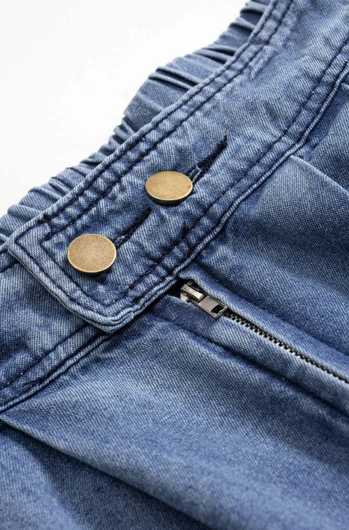 AGATA | Balloon Cotton High Waist Pants
