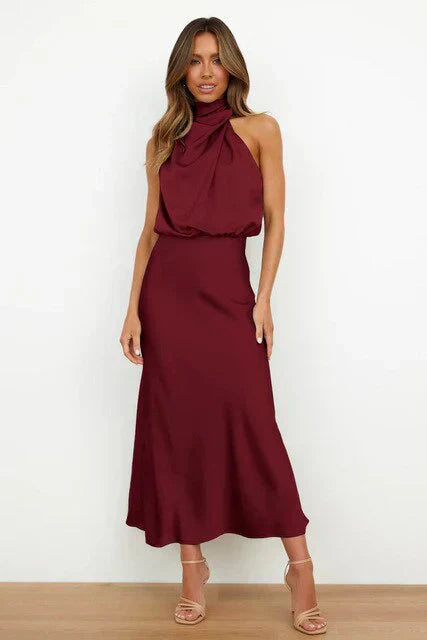 Benthe - Off-the-Shoulder Midi Dress