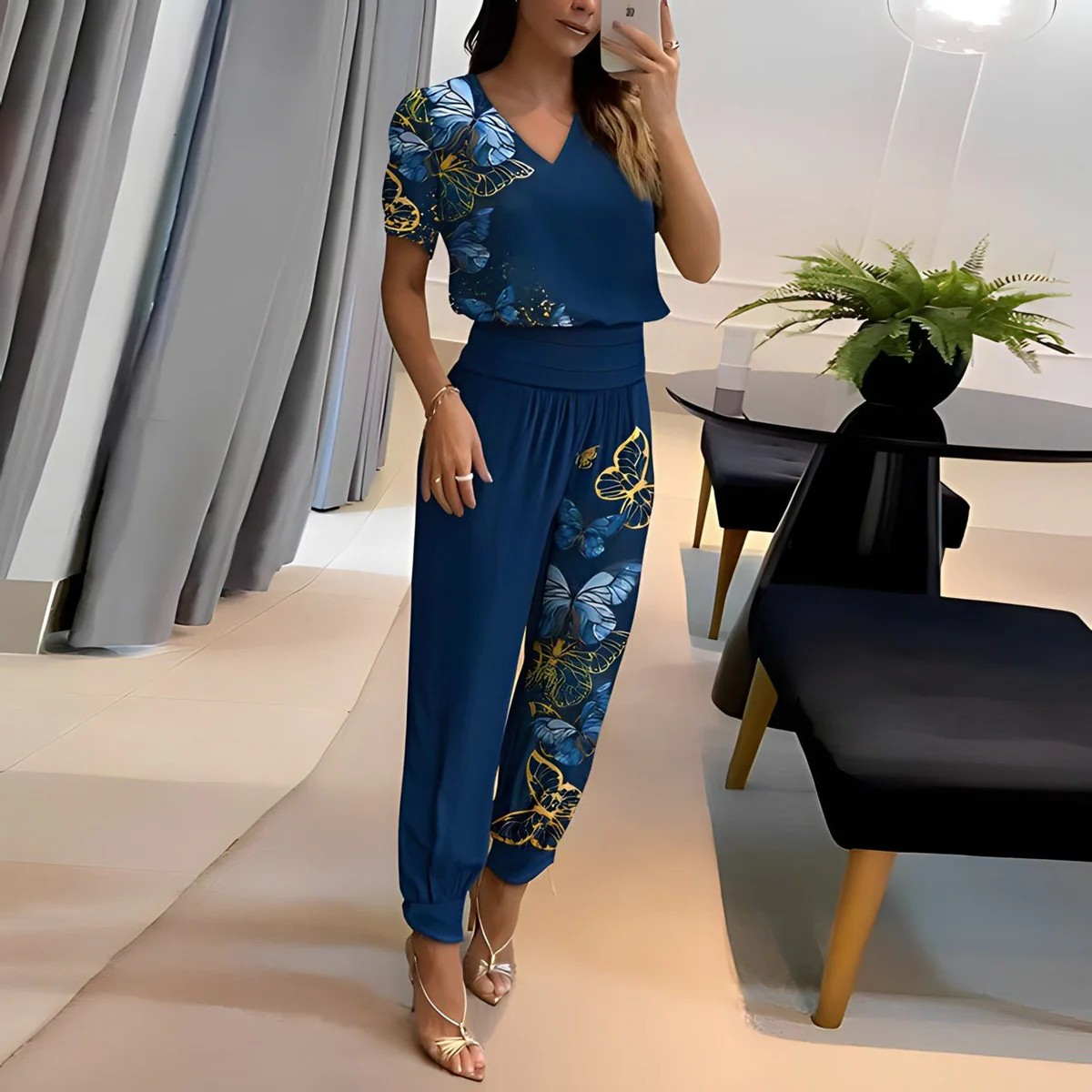 Kaleide - 2-piece set | Blouse and pants