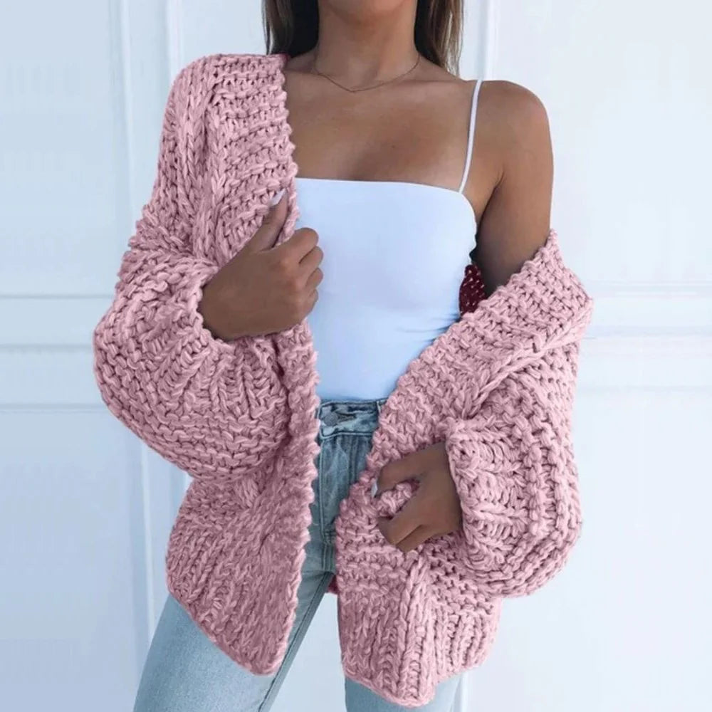 Eleanor - Chunky Knit Relaxed Cardigan