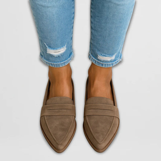 Nadia - Suede Loafers