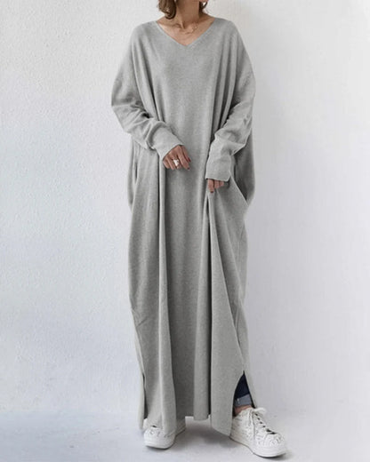 Harrison™ | Elegant Winter Maxi Dress for Women with Long Sleeves