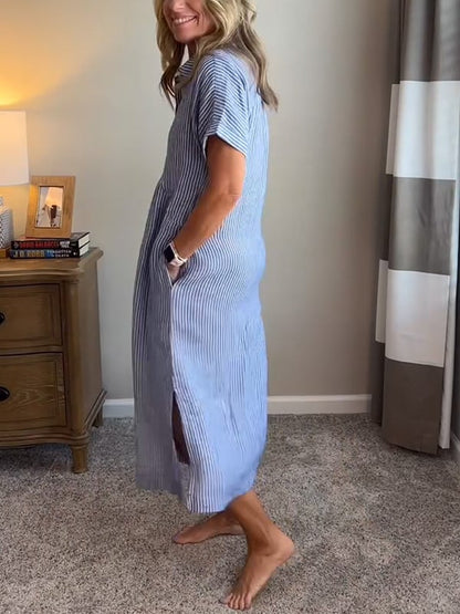 Harrison | elegant striped dress