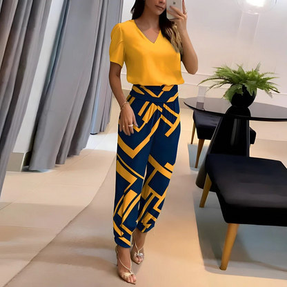 Kaleide - 2-piece set | Blouse and pants
