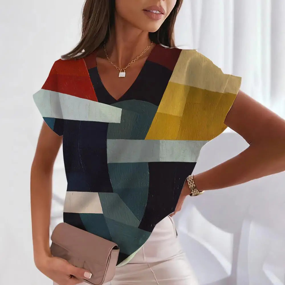 Chiara | Patchwork blouse