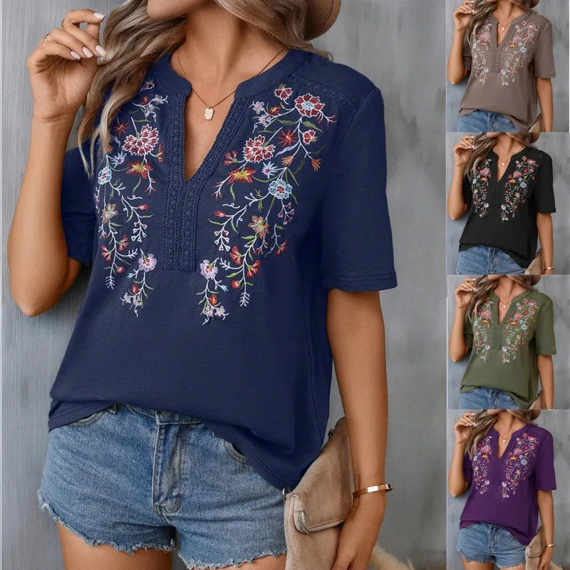 Cheska | Floral blouse