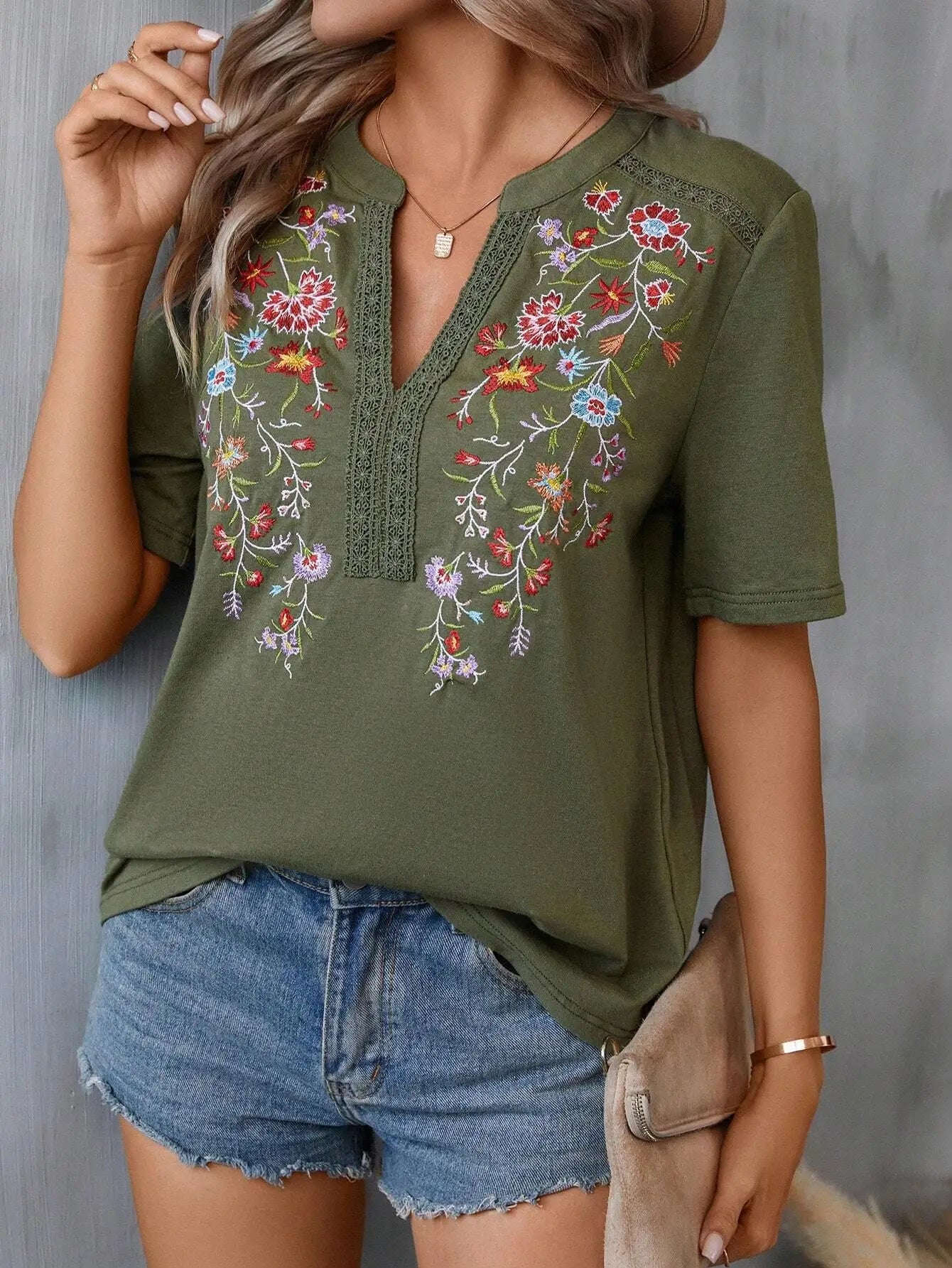 Cheska | Floral blouse