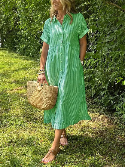 Harrison | elegant striped dress
